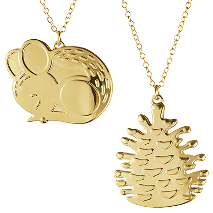 2023 Annual Holiday Ornament - Mouse and Pinecone