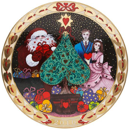 2010 Annual 'Hearts of Christmas' Plate